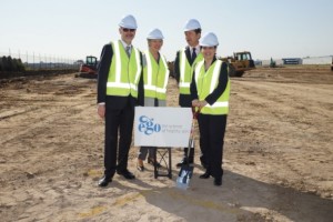 Ego’s MD Alan Oppenheim and Scientific and Operations Director Jane Oppenheim were joined by The Hon Lily D’Ambrosio MP, Victorian Minister for Industry and The Hon Luke Donnellan Victorian Minister for Roads and Minister for Ports to turn the first soil on the land.